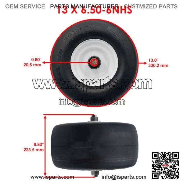 Wheel Caster Assembly For Exmark Lazer Z As LAS25KC604 LAS28KA524 604 724 - Image 2