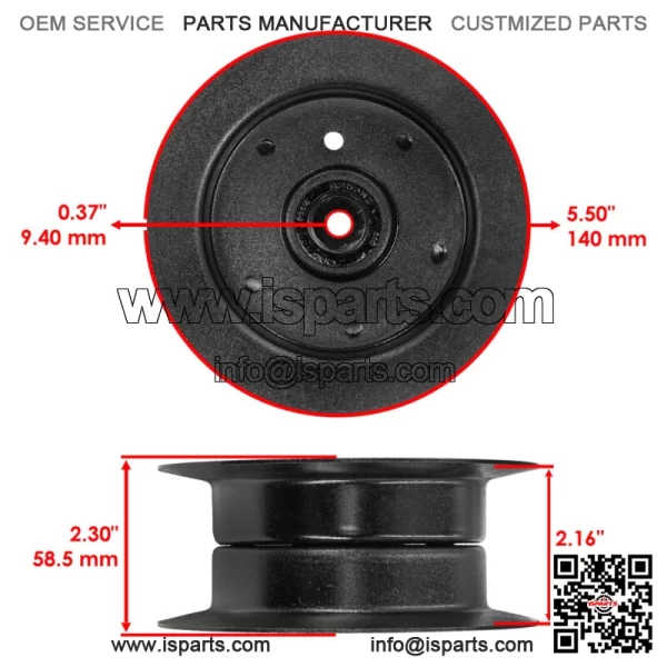 92-7082 78-8250 78-8250-03 Idler Pulley For Toro Lawn Boy - Image 2