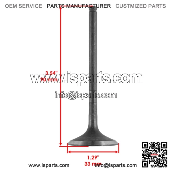 3007-152 3007-784 3007-860 3402-226 Intake & Exhaust Valve Kit For Arctic Cat - Image 3