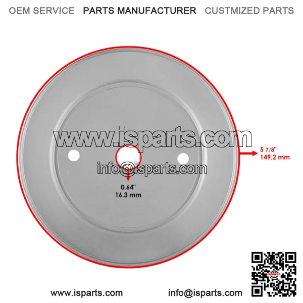 30" Deck Spindle & Blade Kit For Husqvarna RZ3016 For Poulan Pro 301ZX - Image 4