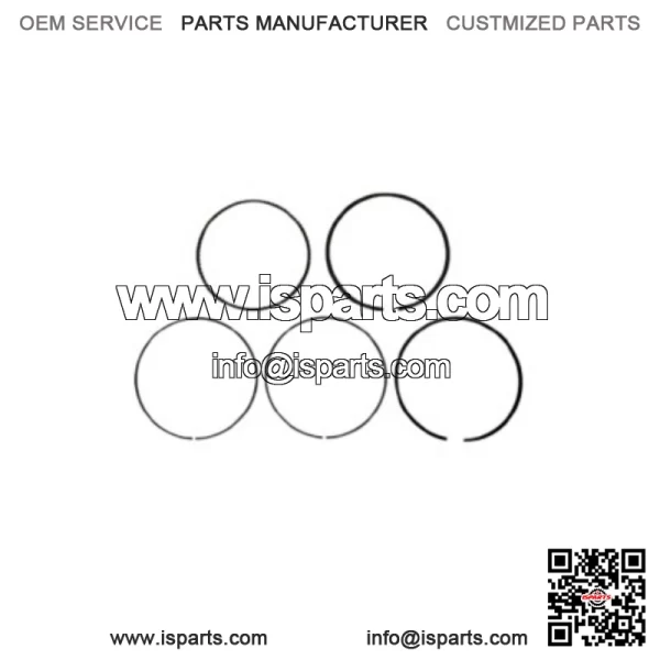 Honda Original Equipment Piston Ring Set (STD) (RIKEN) - 13010-Z4M-801