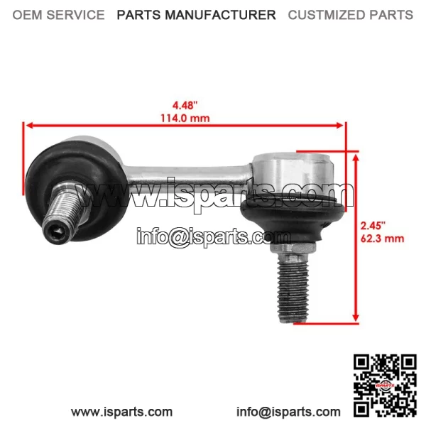 Can-Am Maverick X3 Max Turbo 2019-2024 Front Stabilizer Bar End Links (Left/Right) - Image 2