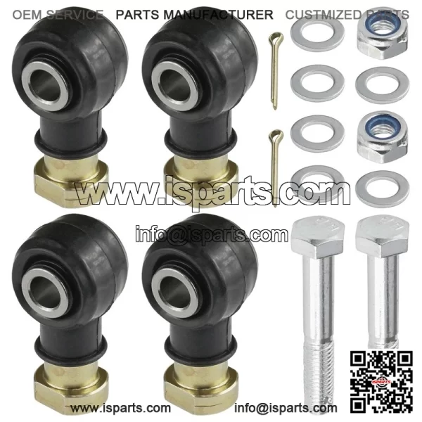 Polaris Scrambler 500 2X4/4X4 1997-2012 Tie Rod End Kit (2 Sets) - Image 5