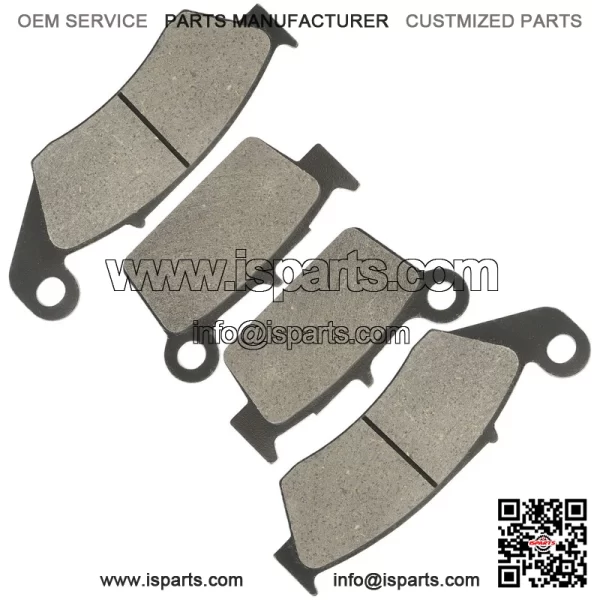Front and Rear Brake Pads for Kawasaki KX250 KX250X KX450X 2021-2025 - Image 5