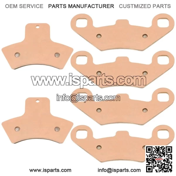 Polaris Scrambler 500 4X4 1998-2004 Front/Rear Brake Pads - Image 5