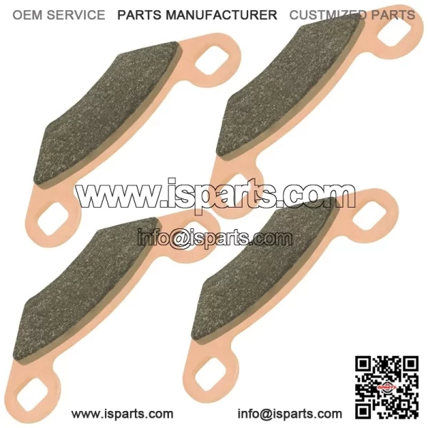 Polaris Scrambler 500 4X4 2001-2006 Sintered Front Brake Pads - Image 3