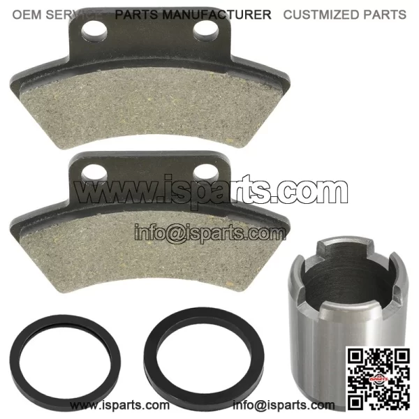 Polaris Scrambler 500 1997 Rear Brake Caliper Piston & Pads - Image 4