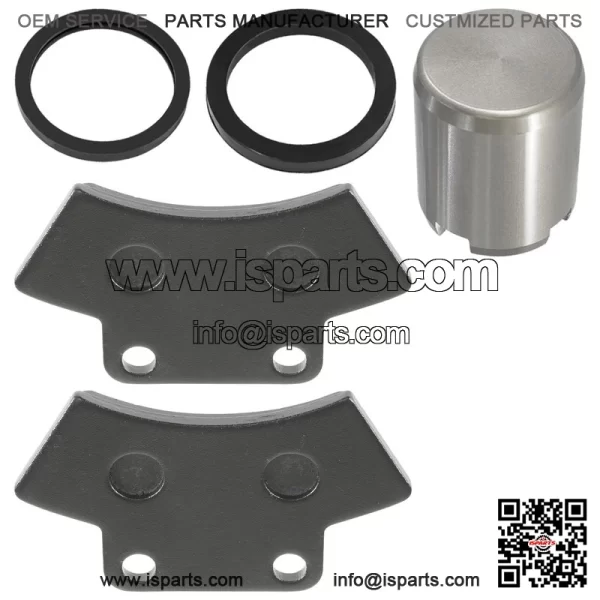 Polaris Scrambler 500 1997 Rear Brake Caliper Piston & Pads - Image 5