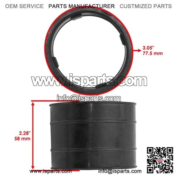 Flexible Air Inlet Adapter ?C Fits Can-Am Outlander 400 (2003-2014) and Maverick 1000R (Part Numbers: 707002585, 707001467) - Image 2