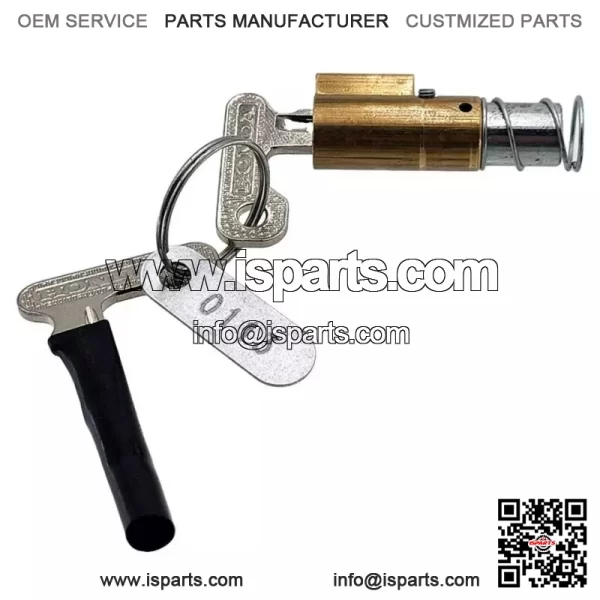 *1EA OEM HONDA STEERING LOCK SET FITS CB450 K4-K5 CL450 K3 ++ 53600-MFR-AC0 KSF