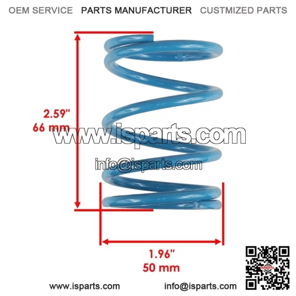 Polaris Scrambler 500 2X4/4X4 1999-2009 Primary Drive Clutch Spring - 7041157 - Image 2