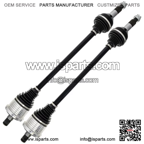 Rear CV Axle Half Drive Shaft for Can-Am Maverick 1000R Max XMR DPS 2 Pack