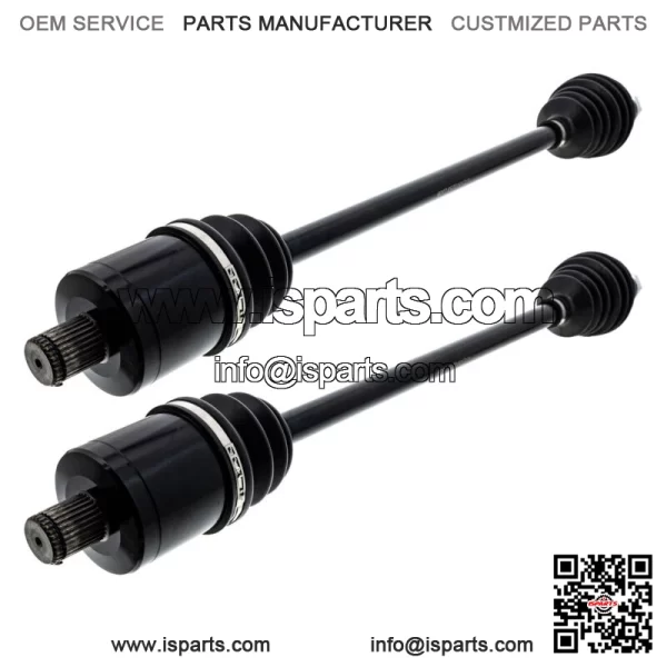 Rear CV Axle Half Drive Shaft for Polaris RZR XP Turbo S 1334318 2 Pack - Image 2