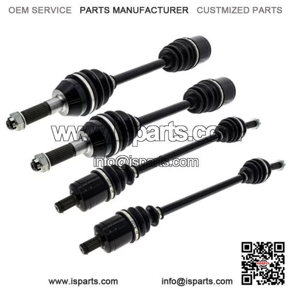 CV Axle Kit For Polaris Ranger 570 Full Size 1333743 1334361 Front Rear - Image 2