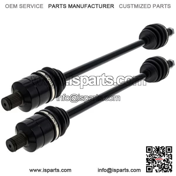 Front Rear CV Axle Kit For Polaris General XP 1000 DLX 1334269 1334268 - Image 2