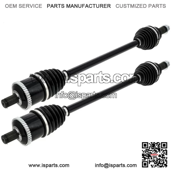 Front Rear CV Axle Kit for Polaris Ranger XP 1000 EPS 1334162 1334161 - Image 2