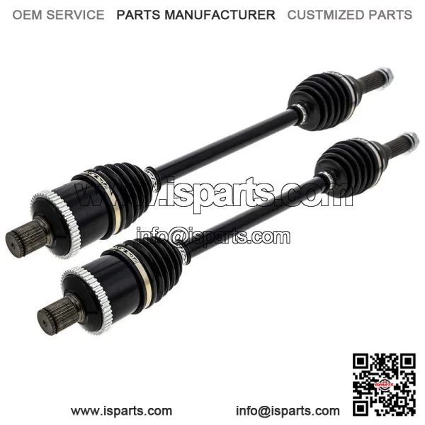 Front Rear CV Axle Kit for Polaris Ranger XP 1000 EPS 1334162 1334161 - Image 5