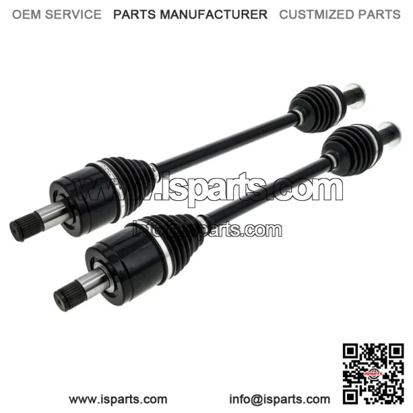 Front Rear CV Axle Kit For Honda Pioneer 1000 42250-HL4-A01 42350-HL4-A01 - Image 2