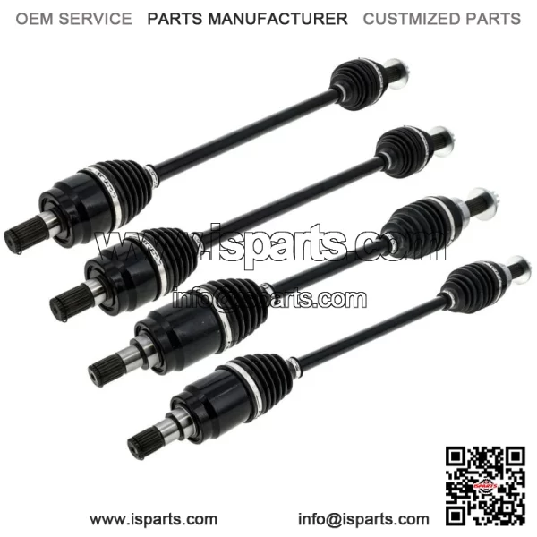 Front Rear CV Axle Kit For Honda Pioneer 700 700-4 44320-HL3-A01 - Image 2