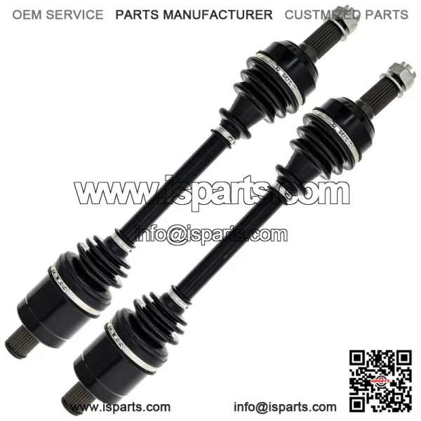 Rear CV Axle Half Drive Shaft for Polaris RZR Trail 900 1334372 UTV 2 Pack
