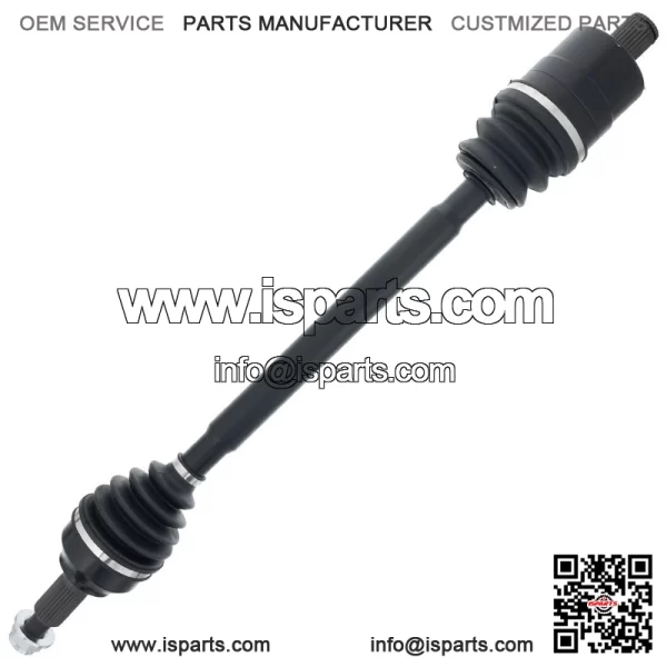 Front Rear CV Axle Drive Shaft Set for Polaris Ranger XD 1500 Crew 1337043 - Image 2
