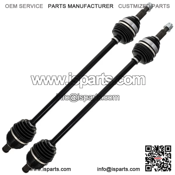 Front CV Axle Half Drive Shaft for Polaris RZR Pro R 4 1337064 UTV 2 Pack