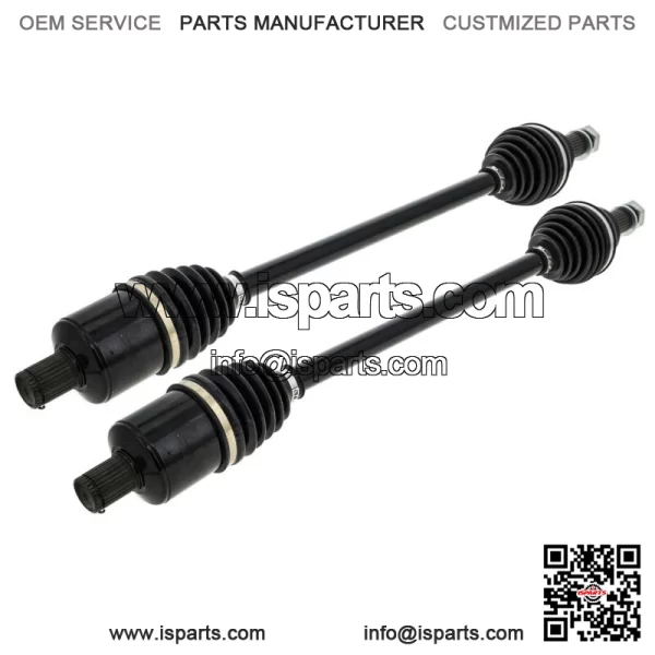 Front Rear CV Axle Kit for Polaris Ranger 1000 Crew XP EPS 1337122 1337121 - Image 2