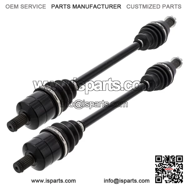 Front & Rear Left Right Axle Rebuild Kit for Polaris Ranger Crew 800 - Image 2