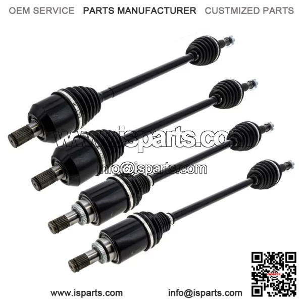 Front Rear CV Axle Kit For Honda Talon 1000R-4 44220-HL6-AF1 42220-HL6-A02 - Image 2