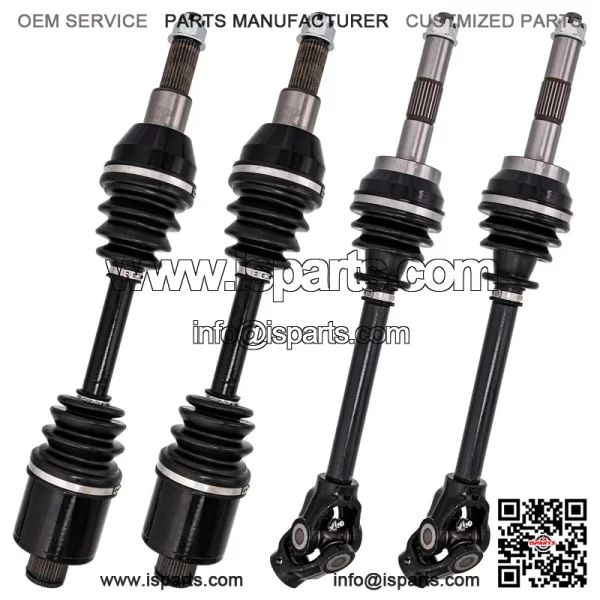 Front & Rear Left Right Axle Kit for Polaris Sportsman 335 400 500