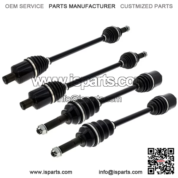 CV Axle Kit For Polaris Ranger XP 1000 Crew 1334131 1334351 Front Rear - Image 2