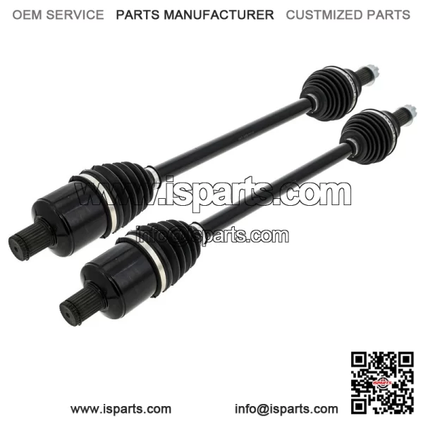 Front Rear CV Axle Kit for Polaris 2022 Ranger 1000 EPS 1337241 1337121 - Image 2