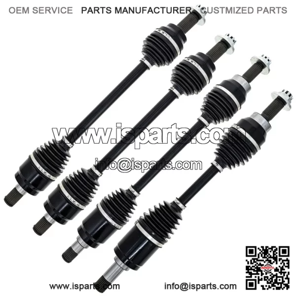 Front Rear CV Axle Kit for Honda 2017-2021 Pioneer 500 44220-HL5-A01