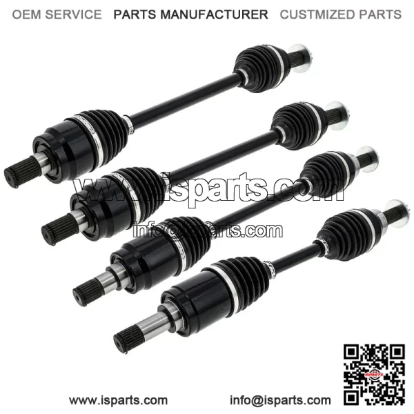 Front Rear CV Axle Kit for Honda 2017-2021 Pioneer 500 44220-HL5-A01 - Image 2