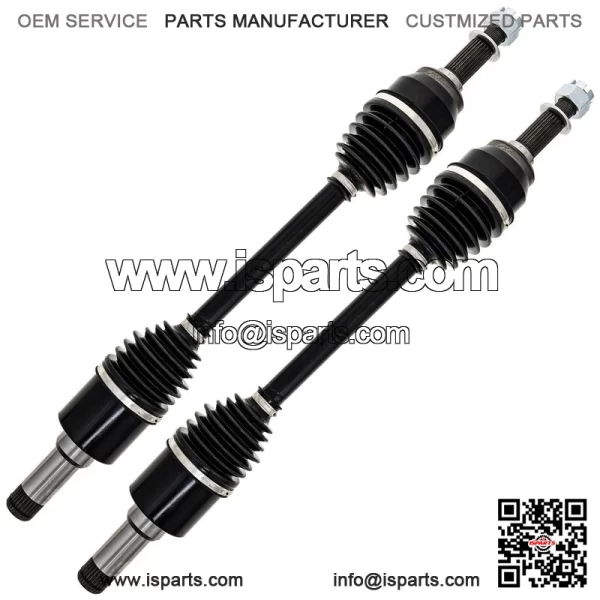 Rear CV Axle Half Drive Shaft for John Deere XUV560E Gator AUC12047 2 Pack