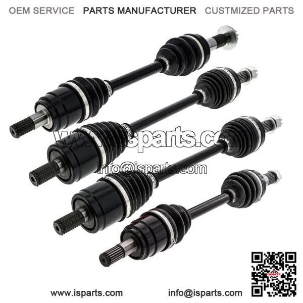 Front Rear CV Axle Kit For Honda Rancher 420 42250-HR6-A62 44220-HR3-A21 - Image 2
