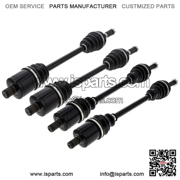CV Axle Kit For Polaris Ranger EV Li-Ion 1333517 1333238 UTV Front Rear - Image 2