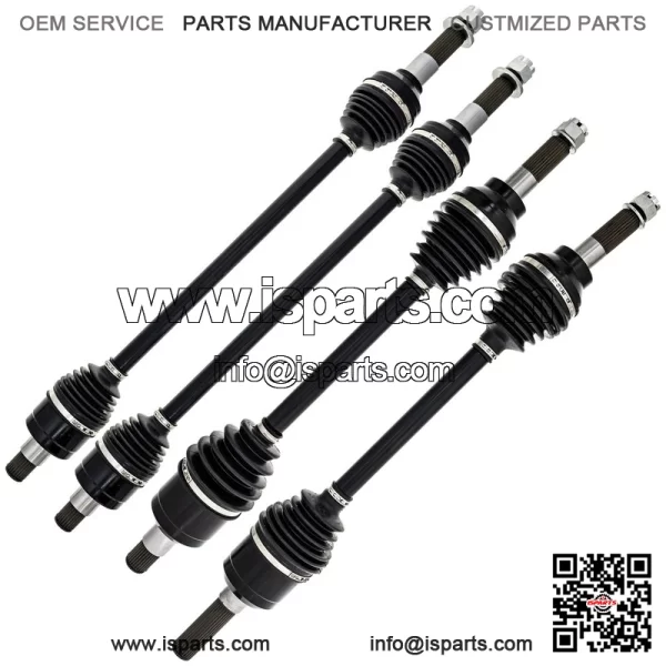 CV Axle Kit For Kawasaki Mule PROFXT 59266-0710 59266-0049 Front Rear