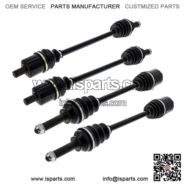 CV Axle Kit For Polaris Ranger XP 1000 Crew 1332637 1334131 Front Rear - Image 2