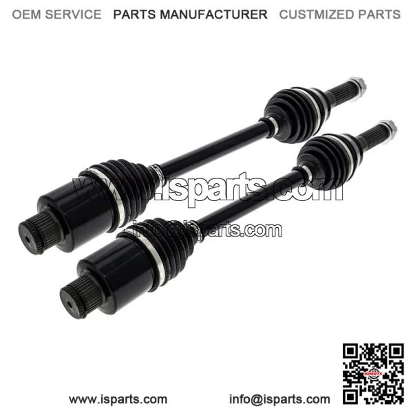 Front Rear CV Axle Kit for Polaris Sportsman 570 6x6 1333752 1333754 - Image 2