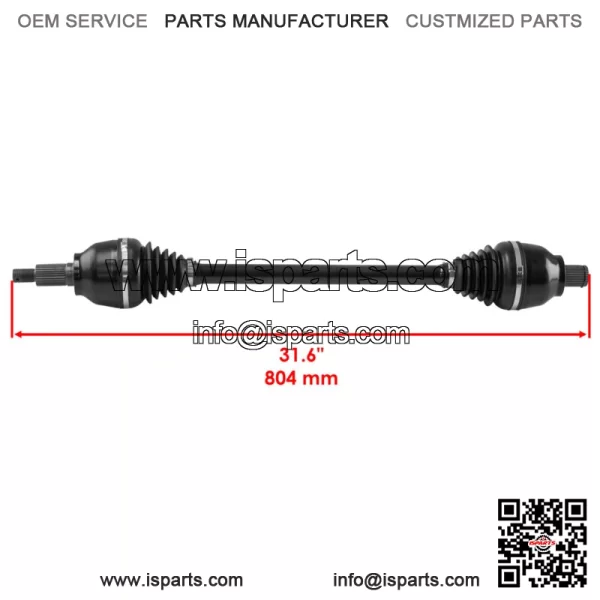 Rear CV Joint Axle For Polaris RZR Pro XP 4 2020-2025  Left Or Right - Image 2