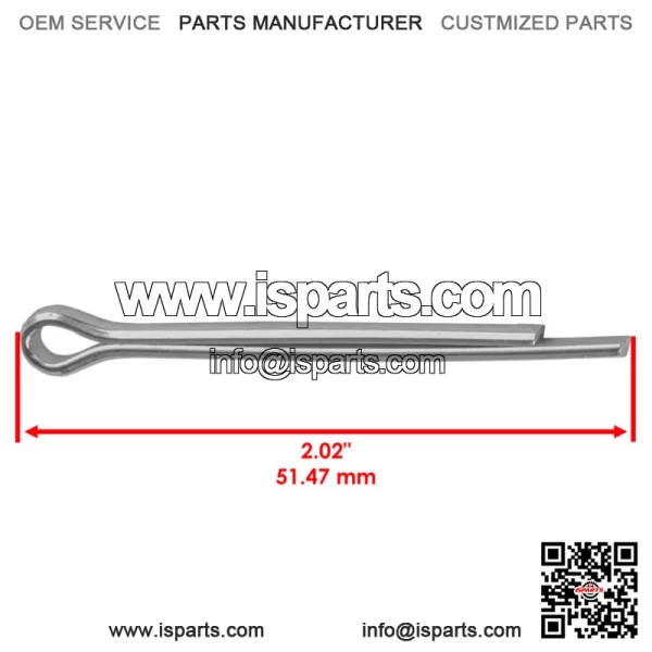 Rear Axle Shaft with Castle Nuts Pin For Polaris Xpedition 325 425 2000-2001 - Image 5