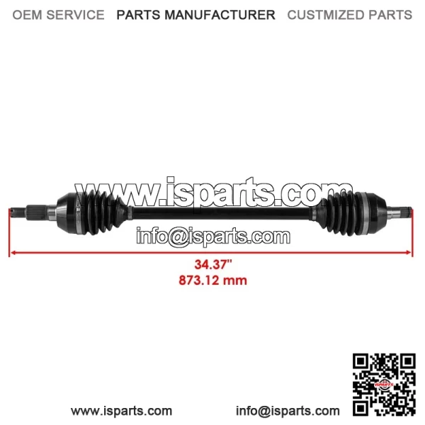 Can-Am Maverick X3 Turbo R 2017-2021 Front Right CV Joint Axle - 705402098 - Image 2