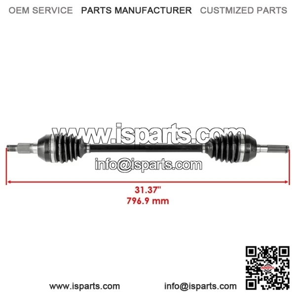 Can-Am Maverick X3 900 HO 2018 Front CV Axles (Left & Right Set) - Image 2