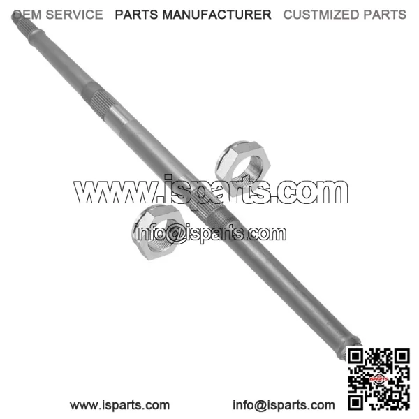 Polaris Scrambler 400/500 2X4/4X4 2002 Rear Axle Shaft w/Nut - Image 5