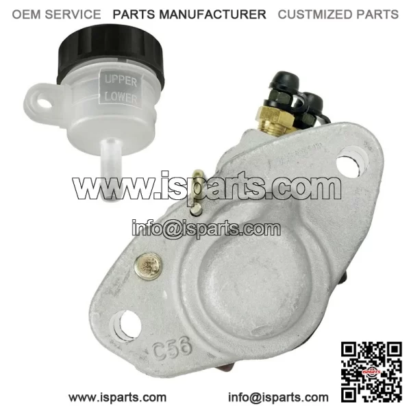 Polaris Scrambler 500 2X4/4X4 1998-2002 Rear Brake Caliper Pads & Fluid Reservoir - Image 2