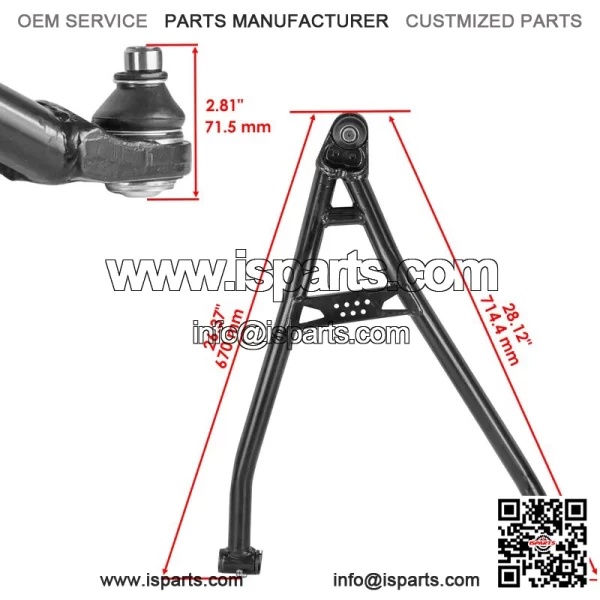 Can-Am Maverick X3 Max RR 4x4 2020-2023 Lower Right Front A-Arm (64") - Image 2
