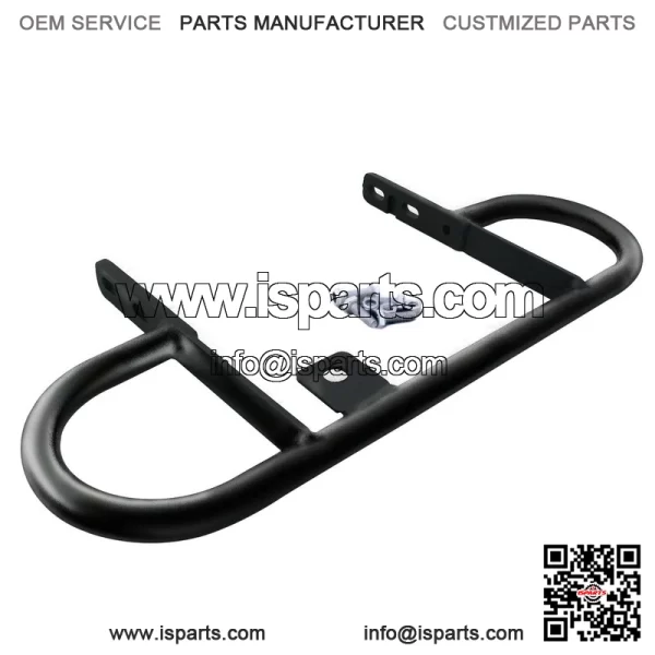 Rear Back Wide Bumper Grab Bar Suzuki LTZ400 Kawasaki KFX400 2004-2008 ATV Black - Image 2