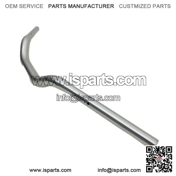 BENELLI TNT ALUMINIUM HANDLEBAR DM 22 28 MM OVERSIZE SILVER CD 03022560000W2 NEW - Image 2