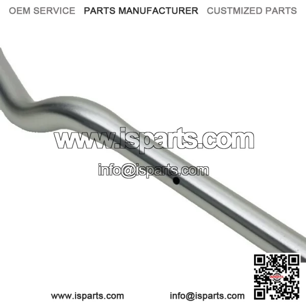 BENELLI TNT ALUMINIUM HANDLEBAR DM 22 28 MM OVERSIZE SILVER CD 03022560000W2 NEW - Image 5